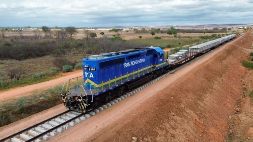 A Transnordestina, ferrovia estratégica de mais de 1.200 quilômetros, começa a mostrar seu impacto real / Divulgação/TLSA