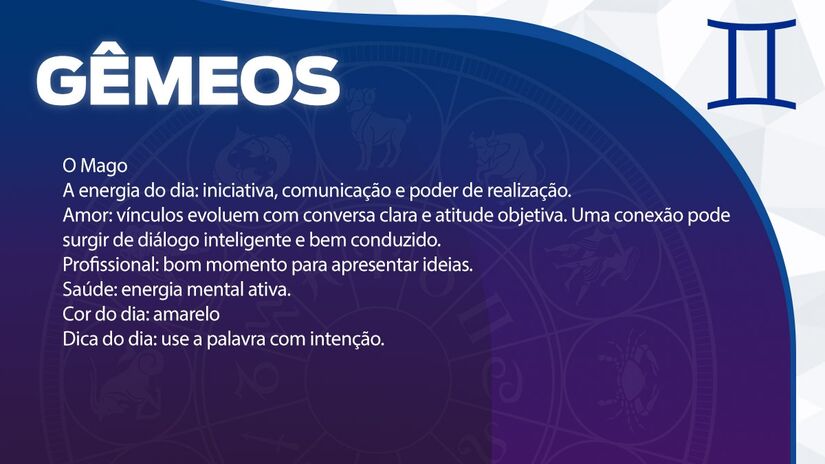 Previsão para Gêmeos / Arte/DL 