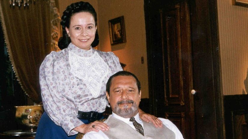 Gumercindo (Antônio Fagundes) e Maria do Socorro (Débora Duarte)/Globo