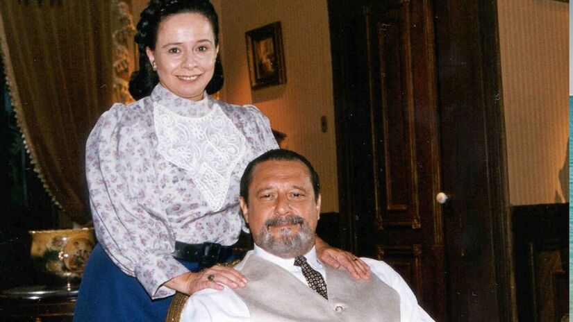 Gumercindo (Antônio Fagundes) e Maria do Socorro (Débora Duarte)/Globo
