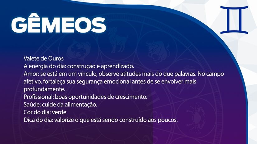 Previsão para Gêmeos / Arte/DL 