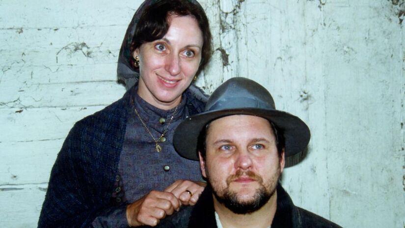 Lu Grimaldi, Antonio Calloni (Leonora, Bartolo)/Globo
