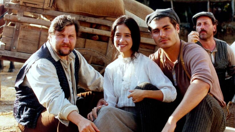 Antonio Calloni, Paloma Duarte, Thiago Lacerda (Bartolo, Angélica, Matteo)/Globo