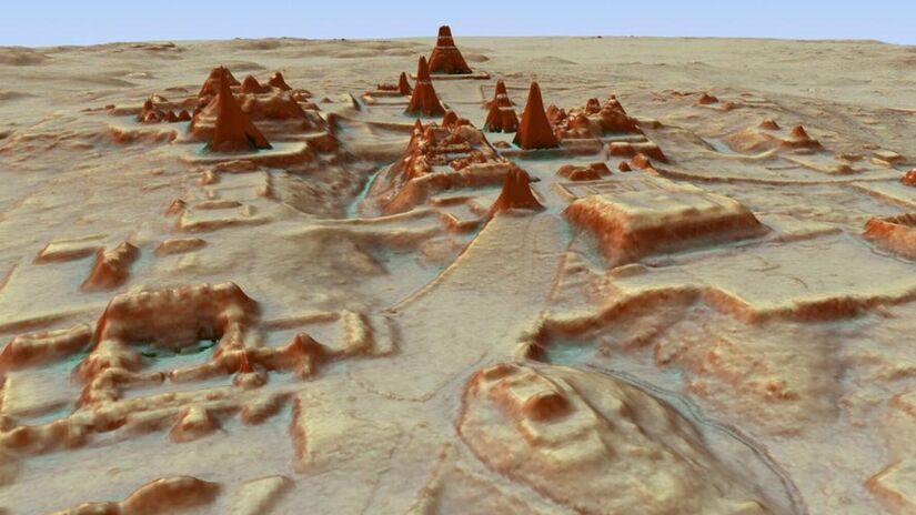 Estudo liderado por Francisco Estrada-Belli, da Universidade Tulane, estima que até 16 milhões de pessoas viveram no mundo maia entre 600 e 900 d.C/ Canuto & Auld-Thomas/PACUNAM/dpa/picture alliance