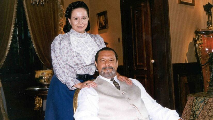 Gumercindo (Antônio Fagundes) e Maria do Socorro (Débora Duarte)/Globo