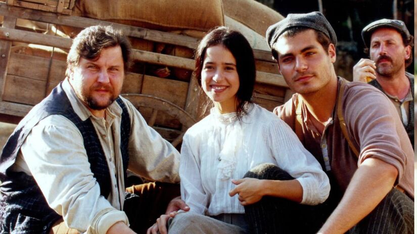 Antonio Calloni, Paloma Duarte, Thiago Lacerda (Bartolo, Angélica, Matheu)/Globo