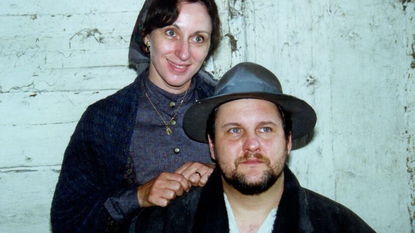 Lu Grimaldi, Antonio Calloni (Leonora, Bartolo)/Globo