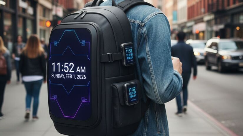 Produzida com materiais resistentes, a mochila é impermeável, conta com zíperes protegidos contra água e traz alças acolchoadas e ajustáveis/Gemini