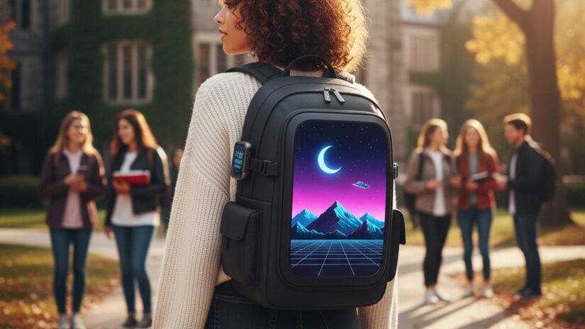 Mais do que um simples acessório, as mochilas inteligentes simbolizam uma mudança de comportamento/Gemini