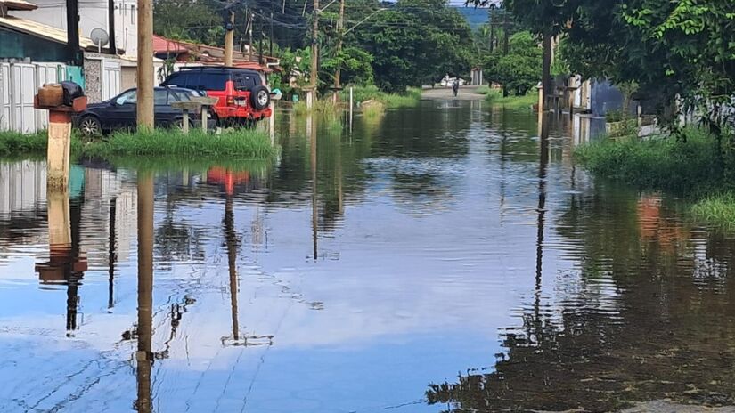 De acordo com dados da Defesa Civil, o volume acumulado de chuva entre sábado e segunda-feira chegou a 282 milímetros / Márcio Ribeiro/DL
