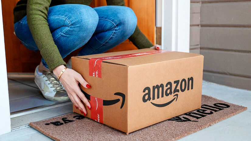 Parte da loja funcionará como área de separação e retirada de pedidos, inclusive os feitos online. Divulgação/Amazon