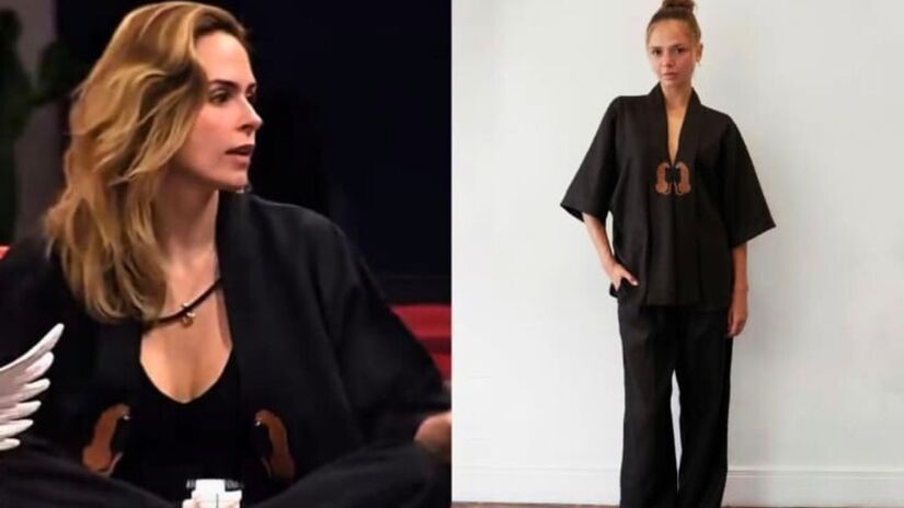 A grife aposta no slow fashion, com produção em pequena escala e foco em tecidos naturais como o linho/@closetdanapaularenault