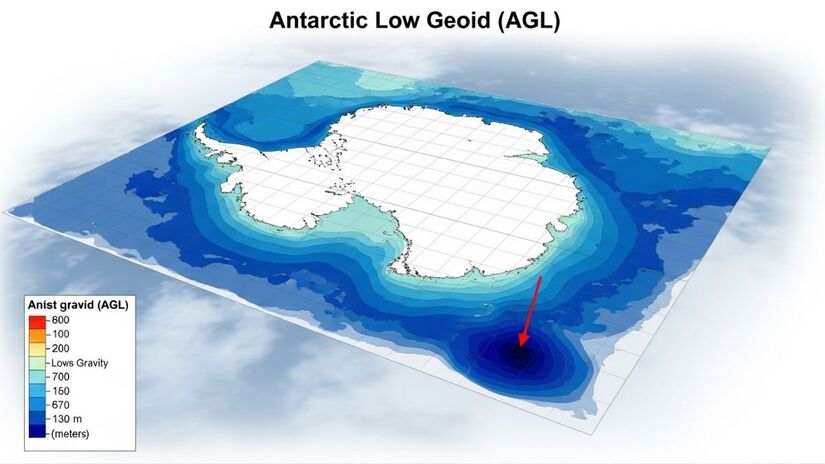 Anomalia no Mar de Ross reduz nível do mar em até 130 metros/ImageFX