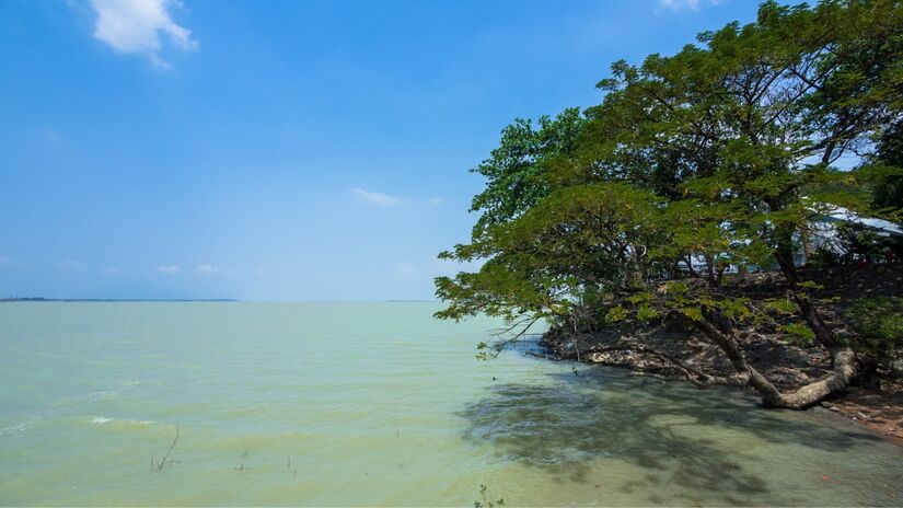 O Lago Dau Tieng foi criado artificialmente a partir da construção de uma grande barragem no sul do Vietnã / Tran Anh Khoa (zorrotran)/Wikimedia Commons