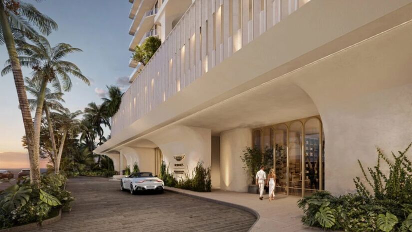Os apartamentos terão valores estimados entre R$ 2 milhões e R$ 8 milhões / Divulgação/Aston Martin