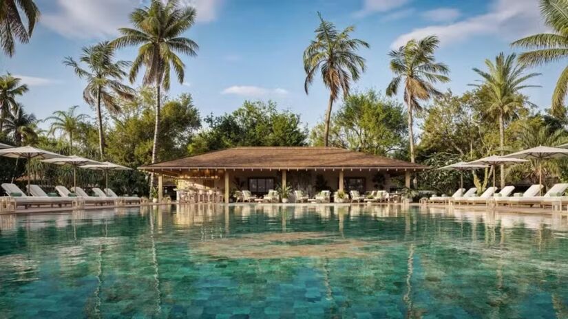 O complexo combinará hospedagem de alto padrão, gastronomia sofisticada e experiências exclusivas / Divulgação/Nobu Beach Inn