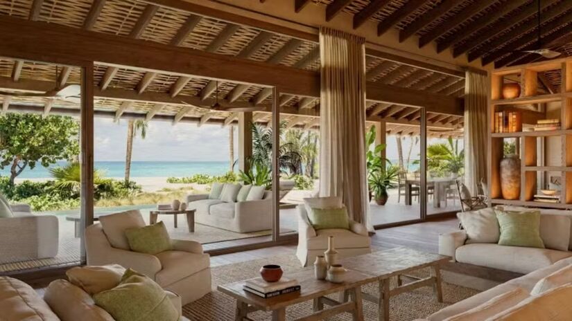 O projeto ocupa uma área de cerca de 160 hectares e aproximadamente 3,2 quilômetros de extensão / Divulgação/Nobu Beach Inn