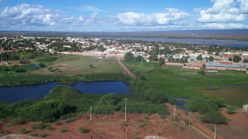 Vista da cidade de Petrolândia, Pernambuco - Brasil / Marcelorafo/Wikimedia Commons