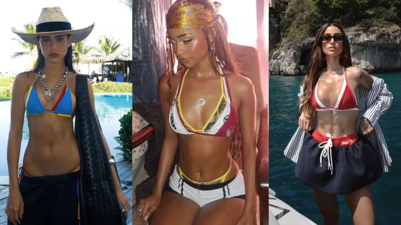 Influenciadoras e celebridades exibem combinações ousadas / Reprodução/Instagram