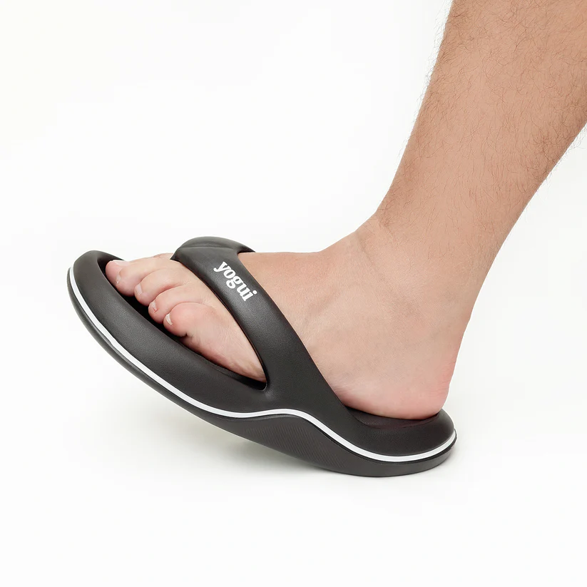 O chinelo é ortopédico e muito confortável / Divulgação