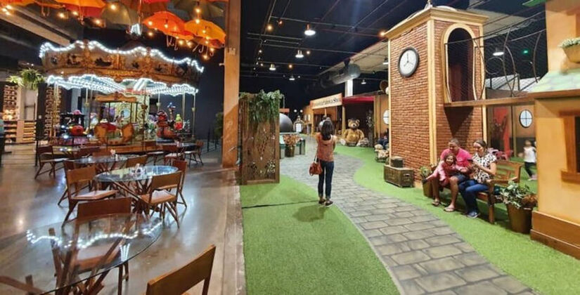 Em Itapevi, no interior de SP, é possível visitar a fábrica mágica da Cacau Show / Reprodução