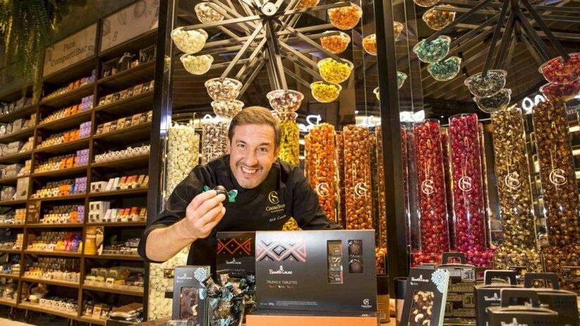 Alê Costa, fundador da Cacau Show / Reprodução