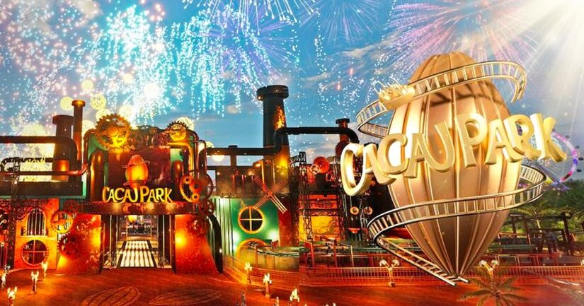 Em dezembro de 2027 na cidade de Itu, no interior de SP, o Cacau Park abrirá as suas portas / Reprodução