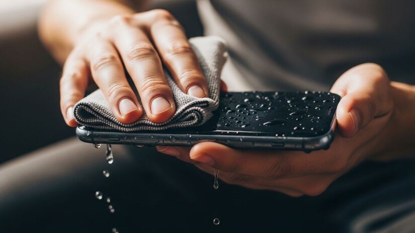 Mesmo modelos com certificação IP67 ou IP68 podem sofrer danos quando expostos à água salgada ou por tempo prolongado/ImageFX