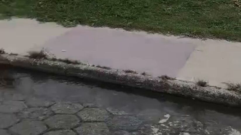 Problema &eacute; recorrente em Peru&iacute;be / Roberto Cesar/Arquivo Pessoal