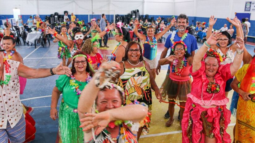 Na edição passada, o baile provocu que a folia do Carnaval não tem idade/Divulgação/PMM