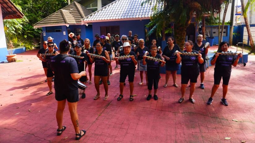 Neste ano, a Bateria da Feliz Idade vai acompanhar a Caminhada do Conviver/Divulgação/PMM