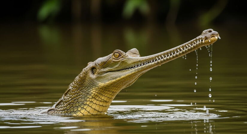 Proteger este réptil de aparência pré-histórica não é apenas salvar uma curiosidade das redes sociais, mas garantir a saúde dos grandes rios que sustentam milhões de pessoas / ImageFX