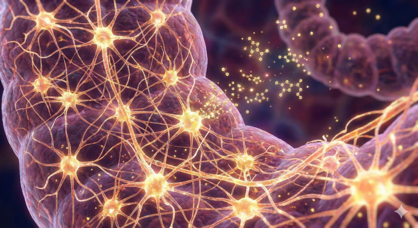 95% da sua serotonina (hormônio do bem-estar) vem do intestino / Gemini