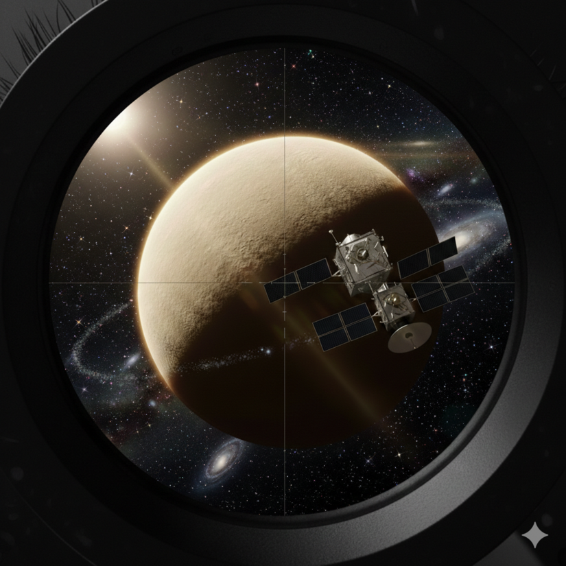 O novo planeta e sua distância das estrelas / Gemini