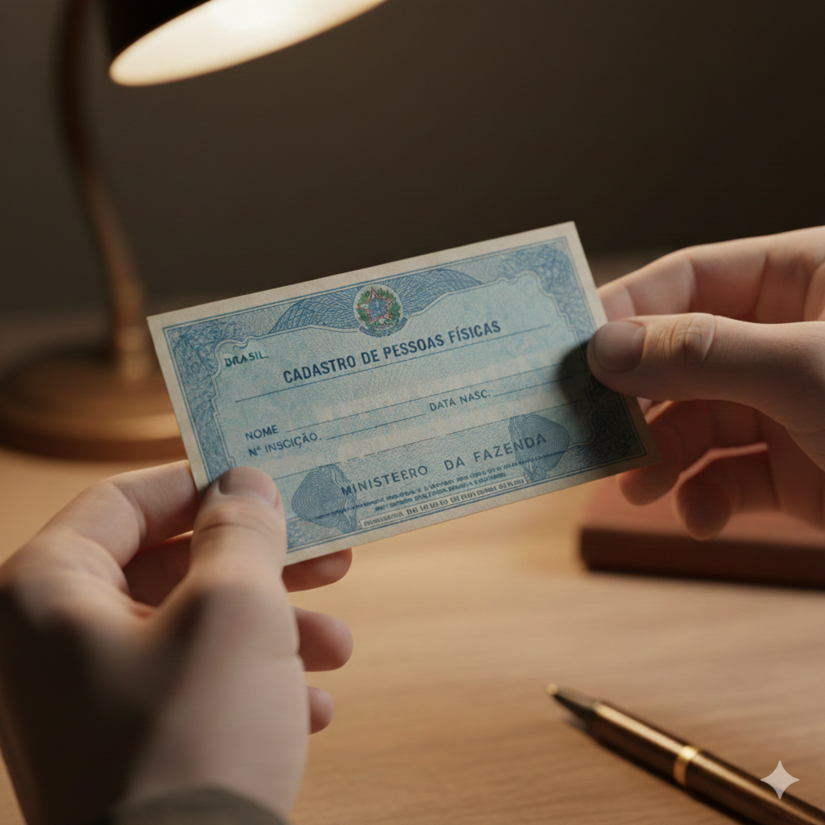 O CPF vai pelo mesmo caminho...