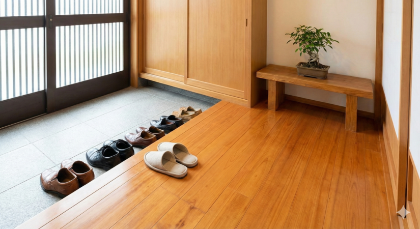 Entradas organizadas barram a sujeira da rua / Gemini