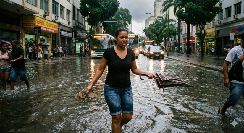 Evite cruzar ruas cheias, pois você não consegue enxergar buracos ou desníveis no chão / IA