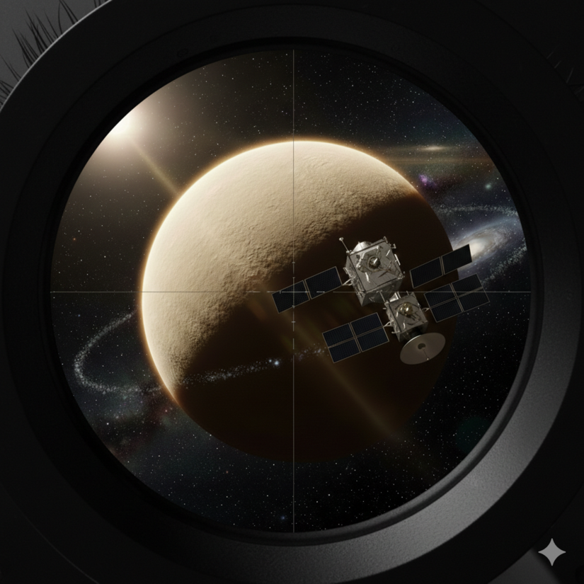 Vista do telescópio Kleper em 2017, observando o novo planeta / Gemini / Foto ilustrativa