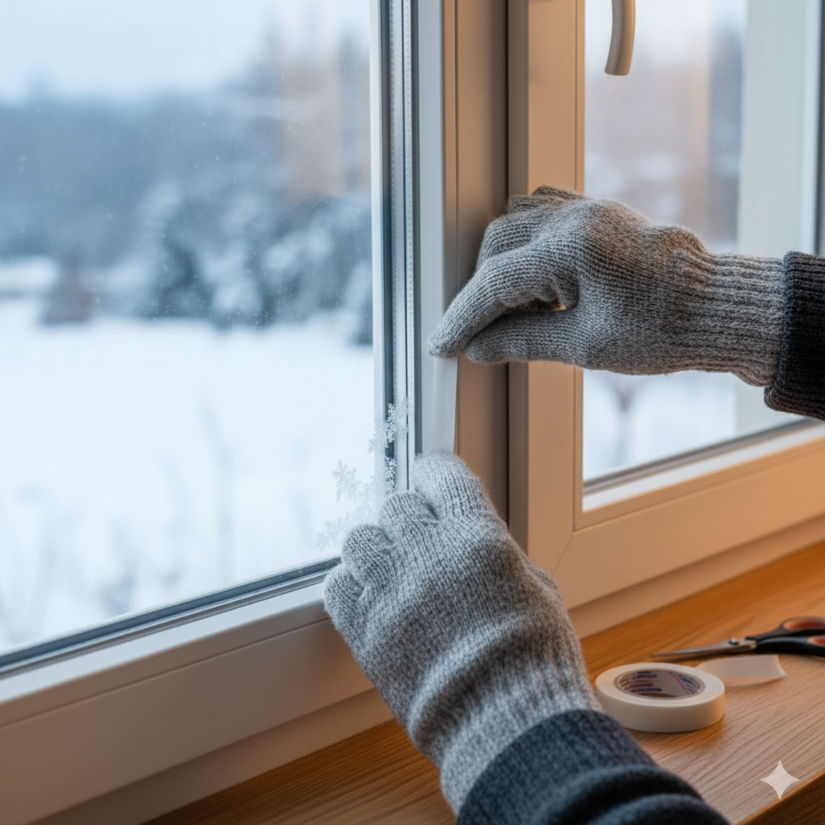 Conforme o texto, é preciso vedar cada cantinho e fresta, além das persianas / IA