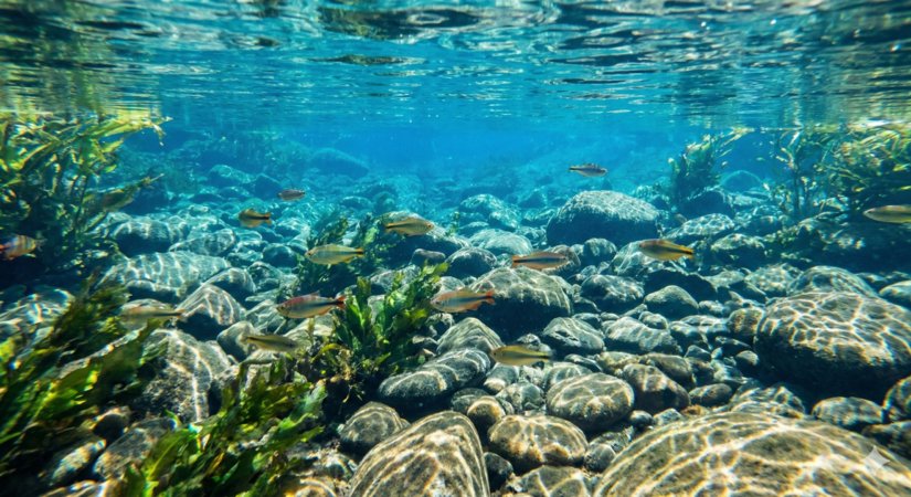 Águas cristalinas do Rio Azuis, um paraíso para mergulho / Gemini