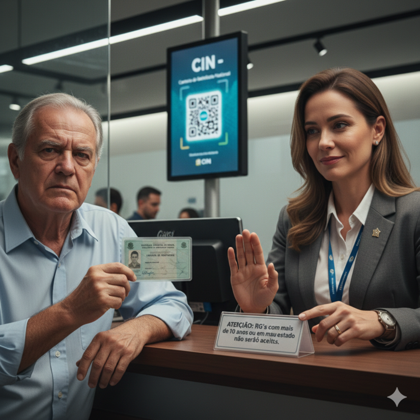 Bancos e demais órgãos começarão a exigir o novo documento do cidadão comum a partir de 2032 / IA