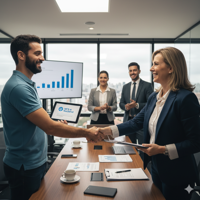 Aut&ocirc;nomos e seus contratantes, todos se beneficiam de um sistema integrado / IA