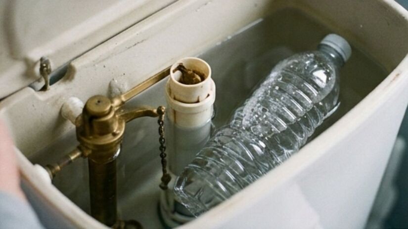 A redução no volume de água por descarga pode refletir diretamente na fatura mensal, ajudando a aliviar o orçamento doméstico. Imagem ilustrativa/Gemini