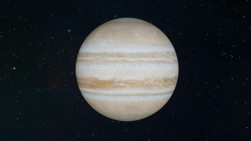 Estudo sobre o tamanho de Júpiter ajuda a explicar como o Sistema Solar surgiu há bilhões de anos. /Pexels