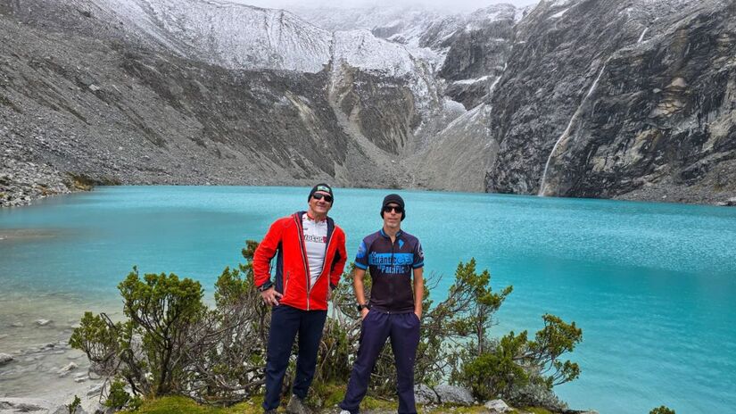 Na altitude andina, o esforço físico ganha outra dimensão. Com ar rarefeito e estradas de lama pesada, cada quilômetro pedalado no Peru equivaleu ao esforço de três quilômetros em condições normais de pressão e temperatura/Marco Brandão