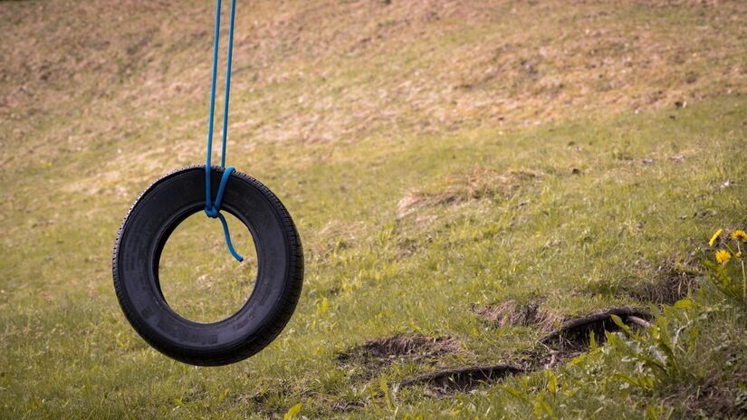 Pneus velhos também podem ser usados para outras finalidades / Pixabay