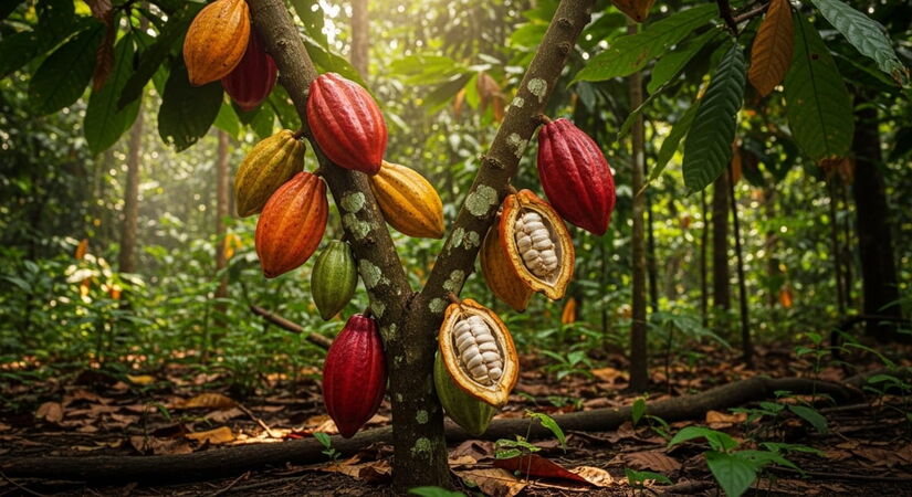 Mais do que produzir, Ilhéus passou a contar histórias em cada barra: do terror úmido do litoral ao manejo sustentável que diferencia o cacau baiano no mercado premium / ImageFX

 