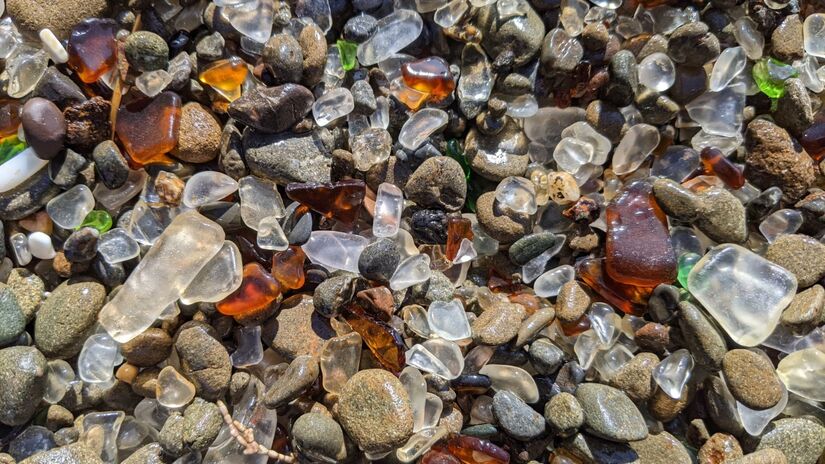 O vidro do mar passou a ser visto como símbolo de transformação e recuperação ambiental / Grendelkhan/Wikimedia Commons