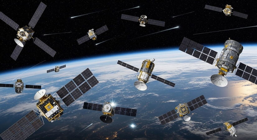 O monitoramento hoje não termina no nível do solo; ele sobe a milhares de quilômetros de altitude / ImageFX