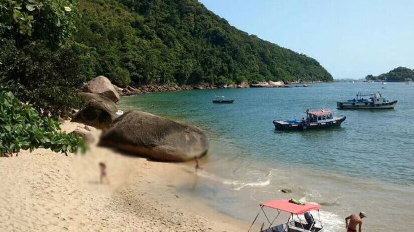 Sangava está entre pedras e vegetação da Mata Atlântica/Divulgação